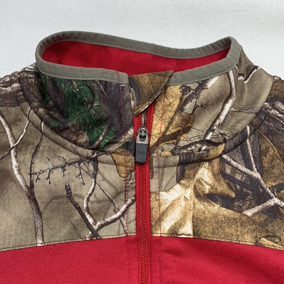 Under Armour Camo & Pink Loose Fit Quarter Zip Large - Picture 5 of 10